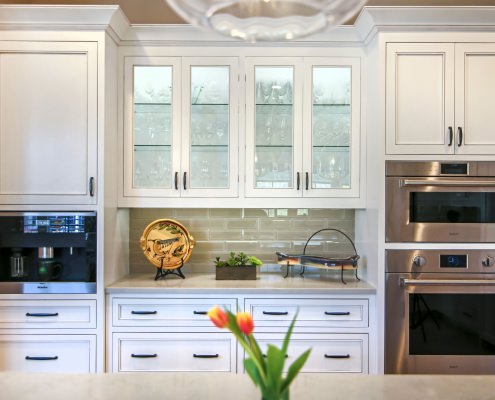 Designer White Kitchen Cabinets | Greenbrook Design Center